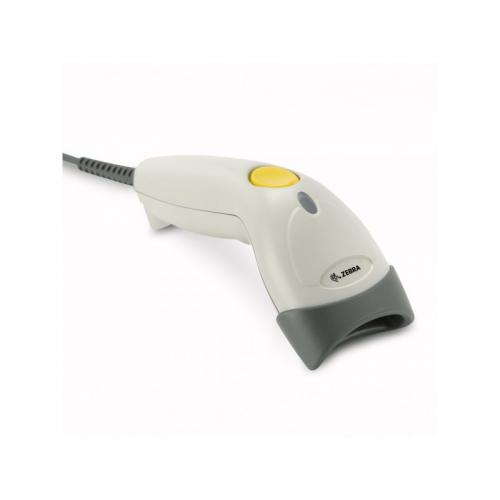 Cititor coduri de bare Zebra Motorola Symbol LS1203, 1D, USB, White-Grey