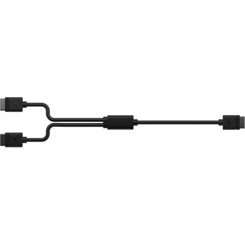 Cablu splitter Corsair CL-9011124-WW pentru ventilatoare iCUE LINK, 0.6m, Black