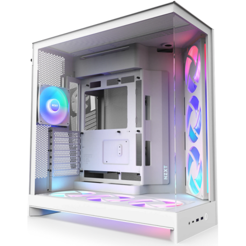 H9 Flow RGB+ (2025), Dual-Chamber, Mid-Tower, Control Hub, Alb