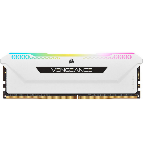 Memorie DDR4, 8GB, 3200MHz, CL16, 1.35V, Alb, VENGEANCE RGB PRO SL