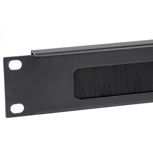 Organizator cabluri Startech CMBRUSH1U, 1U, Black