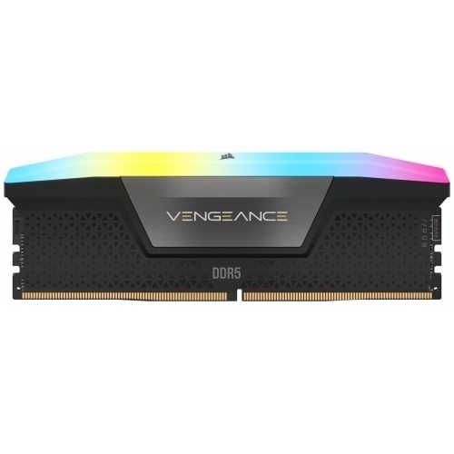Kit Memorie Corsair Vengeance RGB Black AMD EXPO, 32GB, DDR5-5600MHz, CL40, Dual Channel