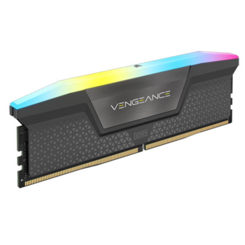 Memorie DDR5, 16GB, 6000MHz, CL36, 1.35V, Negru, Vengeance RGB, Bulk