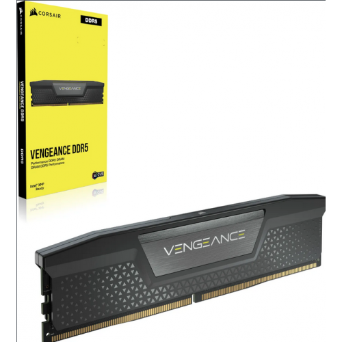Kit Memorie Corsair Vengeance Black, Intel XMP 3.0, 32GB, DDR5-6000MHz, CL38, Dual Channel