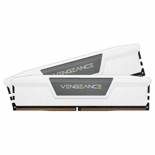 Kit Memorie Corsair Vengeance Intel XMP White, 32GB, DDR5-6000MHz, CL36, Dual Channel