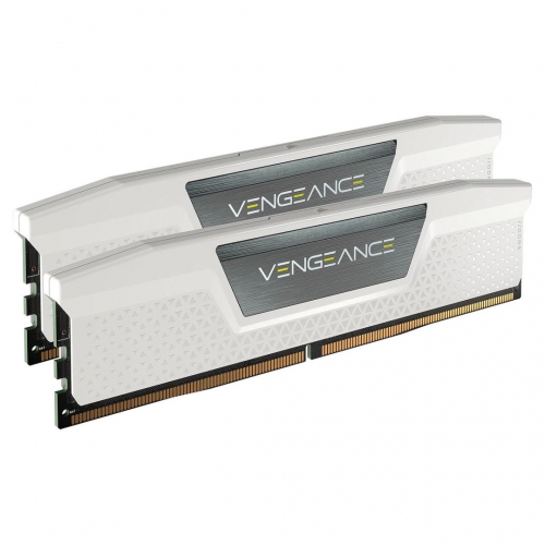 Kit Memorie Corsair Vengeance Intel XMP White, 32GB, DDR5-6000MHz, CL36, Dual Channel