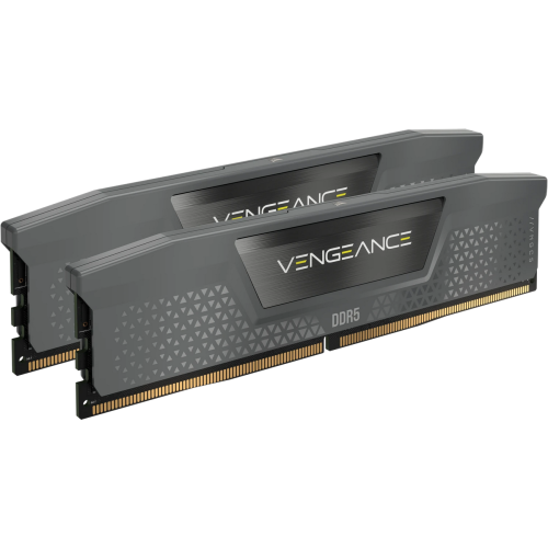 Memorie DDR5, 64GB, KIT 2x32GB, 6000MT/s, C40, 1.40V, XMP&EXPO, Gri, VENGEANCE
