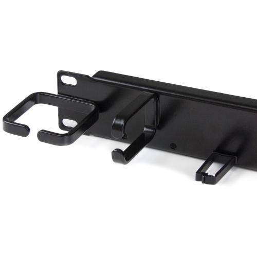 Organizator cabluri Startech CMPNL1UC, Black