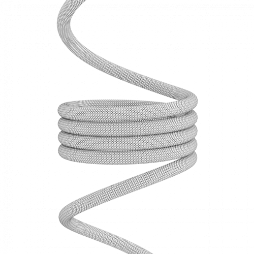 Cablu de date Canyon OnWire 60MG, USB-C - USB-C, 1 m, White
