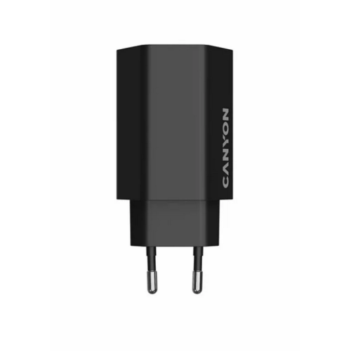 Incarcator retea Canyon Hexagon 65, 1 x USB-A, 2 x USB-C, 20 V, 3.25 A, 65 W, Black