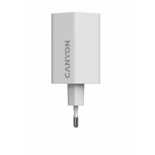 Incarcator retea Canyon Hexagon 65, 1 x USB-A, 2 x USB-C, 20 V, 3.25 A, 65 W, White