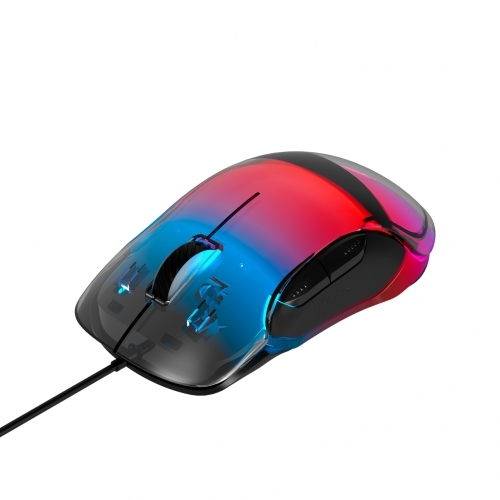 Mouse Optic Canyon Braver GM-728, RGB LED, USB, Black