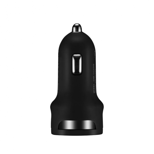 Incarcator auto Canyon C-04, 2x USB-A, 2.4A, Black