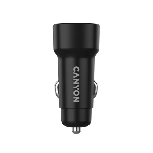 CANYON car charger OnDrive 24  24W 2xUSB-A Black