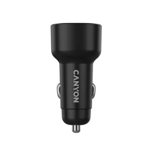 CANYON car charger OnDrive 85 PD 85W USB-A+USB-C Black