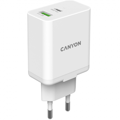 Incarcator retea Canyon CNE-CNE-CHA20W03, 20W, White