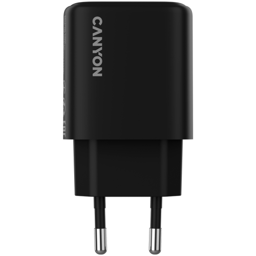 Incarcator retea Canyon OnCharge 250, 1 x USB-C, 12 V, 3 A, 25 W, Black