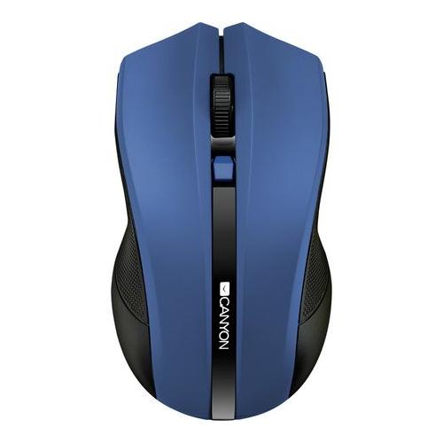 Mouse Optic Canyon CNE-CMSW05BL, USB Wireless, Blue-Black