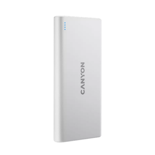 Baterie portabila Canyon PB-108, 10000mAh, 2x USB-A, White