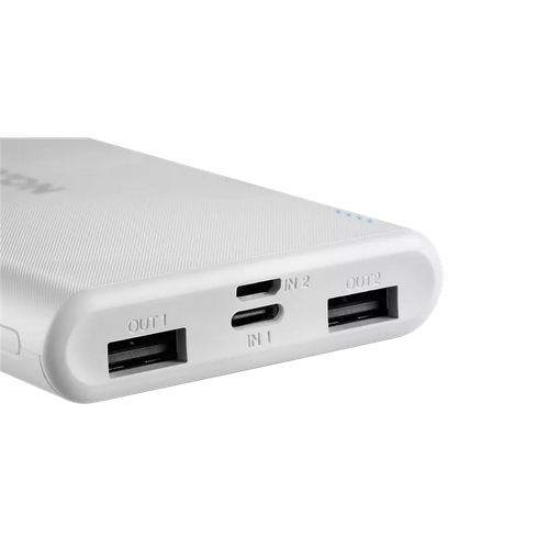 Baterie portabila Canyon PB-108, 10000mAh, 2x USB-A, White