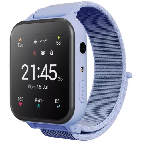 Smartwatch Canyon Alfie KW-37, 1.69 inch, Curea Nylon, Blue