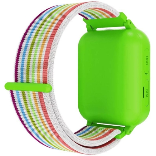 Smartwatch Canyon Alfie KW-37, 1.69 inch, Curea Nylon, Green