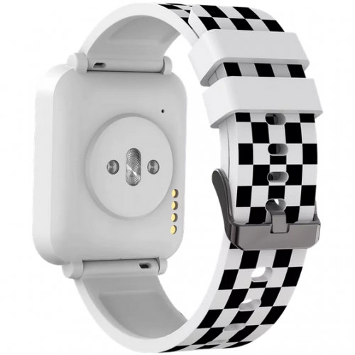 SmartWatch Canyon Joyce KW-43, 1.54inch, Curea Silicon, White-Black