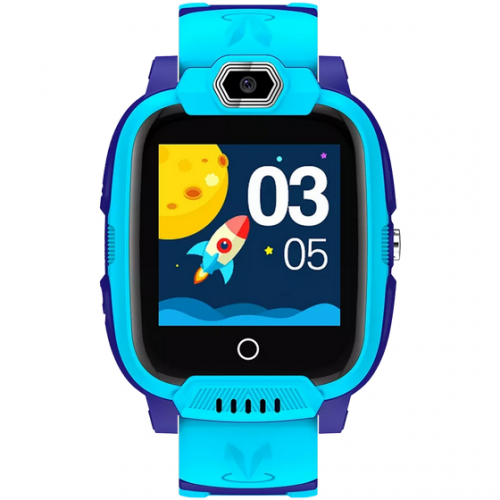 Smartwatch Jondy KW-44, 1.44inch, Curea Silicon, Blue