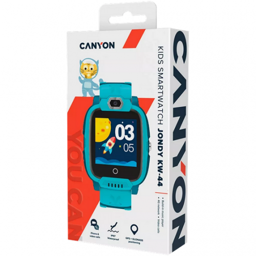 Smartwatch Jondy KW-44, 1.44inch, Curea Silicon, Green