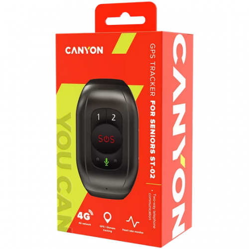 Bratara Fitness Canyon ST-02, Black