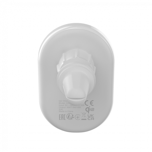 Incarcator wireless auto Canyon OnGrip 105, 1 x USB-C, 9 V, 3 A, 15 W, White