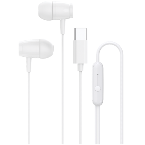 Casti cu microfon Canyon SEP-5, USB-C, White