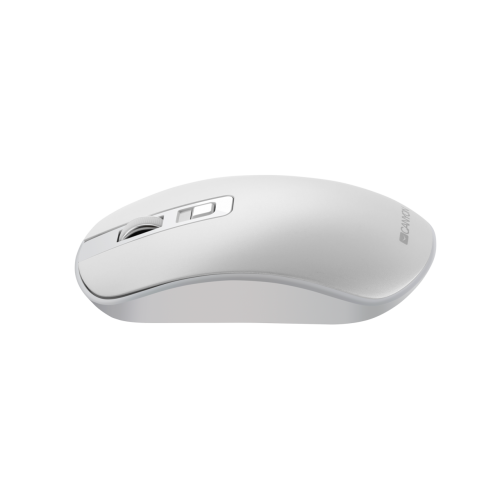 Mouse Optic Canyon MW-18, USB Wireless, Pearl White
