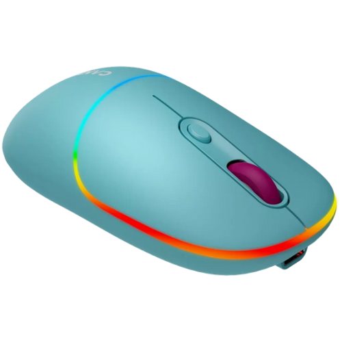 Mouse Optic Canyon MW-22, RGB LED, Bluetooth/USB Wireless, Dark Cyan