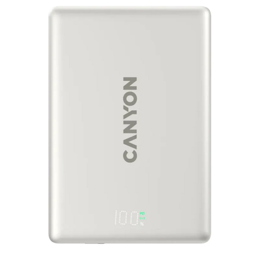 Baterie portabila Canyon OnPower 500, 5000 mAh, 1 x USB-C, Star Grey