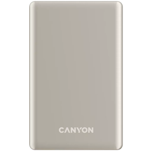 Baterie portabila Canyon OnPower 510 Slim Magsafe, 10000 mAh, 1 x USB-C, Beige