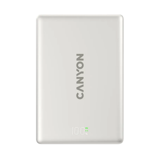 Baterie portabila Canyon OnPower 511, 10.000 mAh, 1 x USB-C, Star Grey