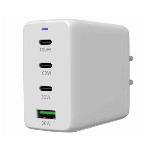 Incarcator retea Canyon OnCharge 100ACC, 1 x USB-A, 3 x USB-C, 20 V, 5 A, 100 W, White