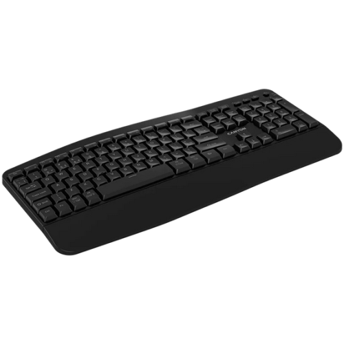Tastatura Canyon HKB-W6, USB Wireless/Bluetooth, Black