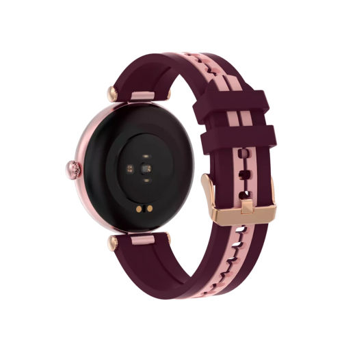 Smartwatch Canyon SW-61 Semifreddo, 1.19inch, Curea Silicon, Purple-Pink
