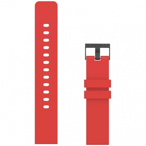 Smartwatch Canyon Otto SW-86, 1.3inch, Curea Silicon, Red-Black
