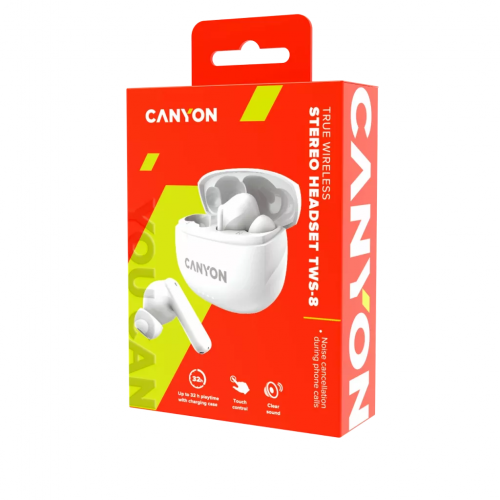 Handsfree Canyon TWS-8, White