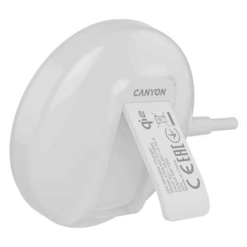 Incarcator Wireless Canyon WS-105, 9 V, 3 A, 15 W, White