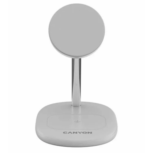 Incarcator Wireless Canyon WCS-205, 9 V, 3 A, 15 W, White