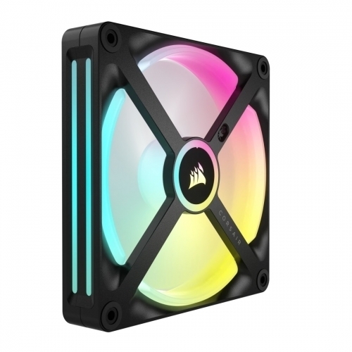 Ventilator Corsair iCUE LINK QX140, RGB LED, 140mm, Black