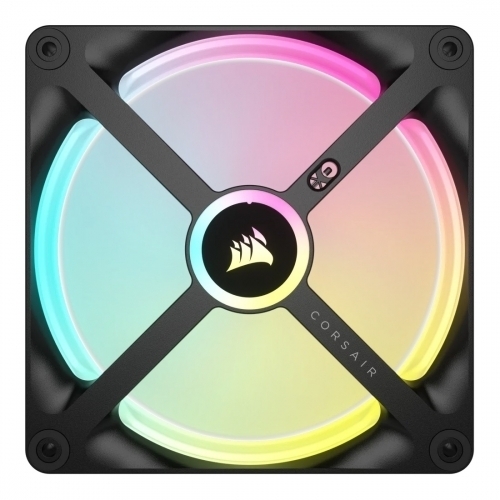Ventilator Corsair iCUE LINK QX140, RGB LED, 140mm, Black