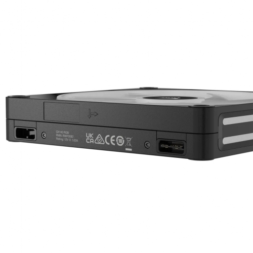 Ventilator Corsair iCUE LINK QX140, RGB LED, 140mm, Black