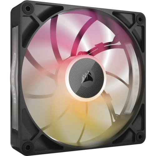 Ventilator Corsair iCUE LINK RX140 Max RGB PWM, RGB LED, 140mm, Black