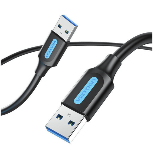 Cablu Vention CONBG, USB 3.0 male - USB 3.0 male, 1.5 m, Black