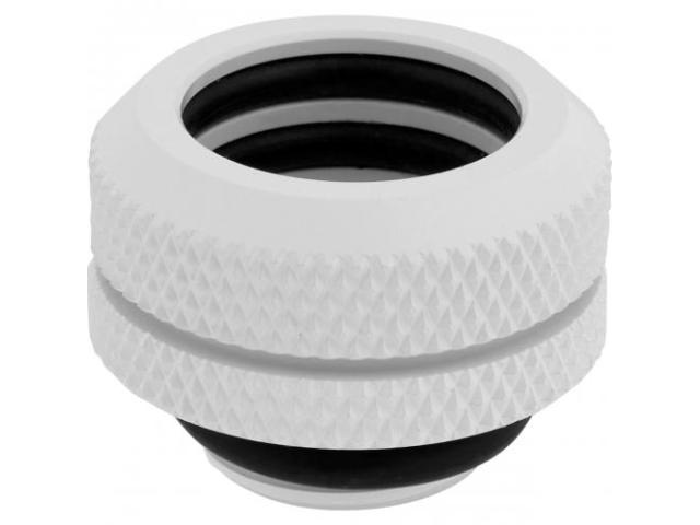Conectori watercooling Hydro X Series XF Hardline 14mm OD Fittings Four Pack, White